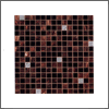 Mosaiikki, Laatat, Lasimosaiikki