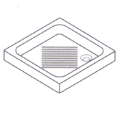 Catalano Base Suihkualtaat