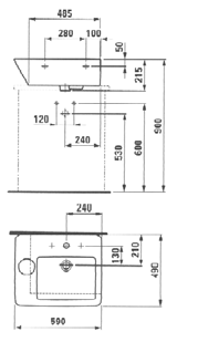 Laufen Alessi Pesuallas
