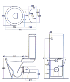Althea Ceramica Hera WC-istuimet