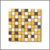 Mosaiikki, Laatat, Lasimosaiikki
