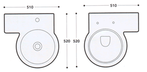 Simas Flow WC-istuimet